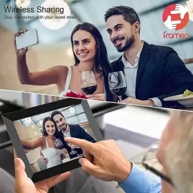 Et-ih005 Paddsun 10.1 Inch Smart Digital Picture/photo/video Frame Wifi Hd Ips Touch Screen 16gb Us