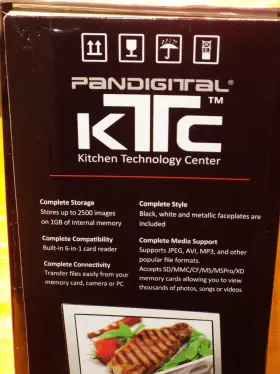 Pantv1512 Pandigital 843967015126 Ktc Kitchen Technology Center Pantouch 15.6 Lcd 4 In 1 Device #2