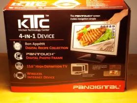 Pantv1512 Pandigital 843967015126 Ktc Kitchen Technology Center Pantouch 15.6 Lcd 4 In 1 Device