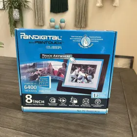 Pan8051 Pandigital 843967081022 8 Inch Lcd Frame New No Pc Required Touch Screen 6400 Photos