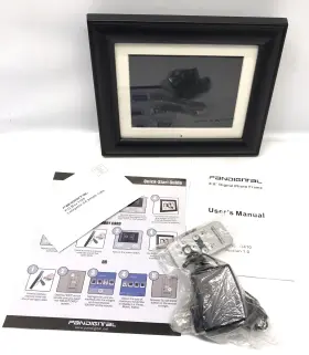 Pan8008dw Pandigital 843967081046 8 Inch Digital Picture Frame No Pc Needed 128mb Easy Transfer #2