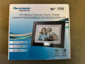 Pandigital 843967081053 Panimage By Led Digital Photo Frame 10.1 Inch 2500 Images