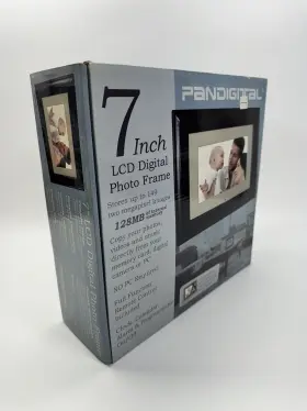 An7000dw Pandigital 892235000074 Brand New Digital Picture Frame 7-inch / Black #2