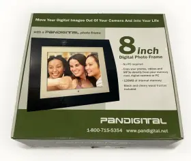 Pan803-b Pandigital 892235000838 8 Inch Digital Photo Frame