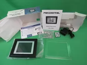 Dpf56-2 Pandigital 5.6 Inch Black/clear Digital Picture Frame With Remote #dpf56-2 Used #2