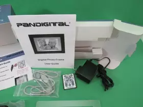 Dpf56-2 Pandigital 5.6 Inch Black/clear Digital Picture Frame With Remote #dpf56-2 Used #3