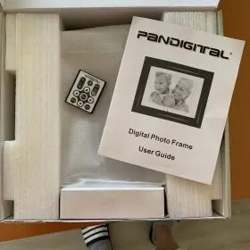 Dpf80-2b Pandigital 8 Inch Lcd Digital Photo Frame Black 128mb Dpf80-2 Unused Has Remote #3