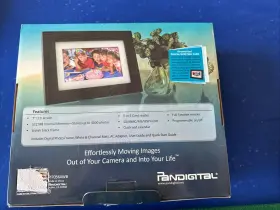 P17056awb Pandigital Panimage By 7inch Digital Photo Frame 4000 Images -new- Open Box #3