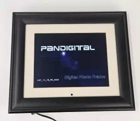 P18004w01b Pandigital Panimage 8-inch Led Digital Photo Frame Black