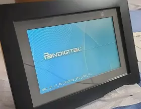 Pi9001dw Pandigital 9 Inch Digital Picture Frame Stores Up To 3000 Photos Images #2