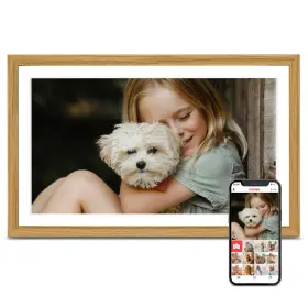 1080 Pastigio 976756940294 Digital Picture Frame Frameo Photo 15.6 Inch 1920 Ips