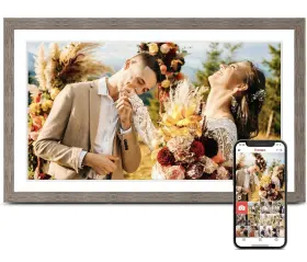 B0fq4vvh4b Pastigio Digital Picture Frame 15.6 Inch Large Wifi Photo