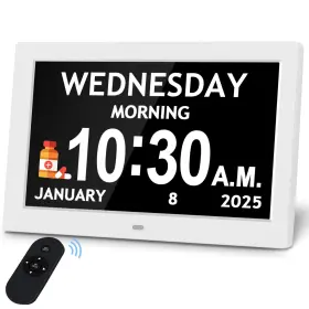 P10c3 Pastigio 10.1ftft Digital Clock 1280 800p Hd Extra Large Display Dementia For Se