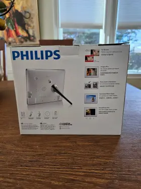 5208 Philips Phillips Digital Photo Frame 8 Inch Lcd Panel Spf With White #2