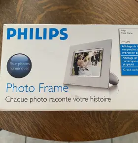 7fficmi Philips 609585126787 New In Box Digital Photo Frame For Display Stand #3