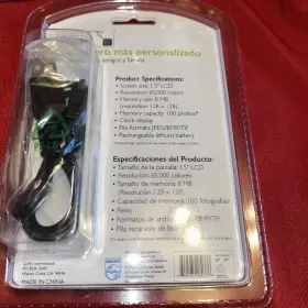 Philips 609585180376 Black Personalized Digital Key Chain 1.5 Inch #2
