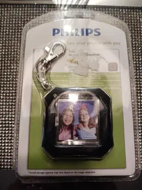 Philips 609585195721 Digital Photokeychain 1.5 Lcd Screen New In Box