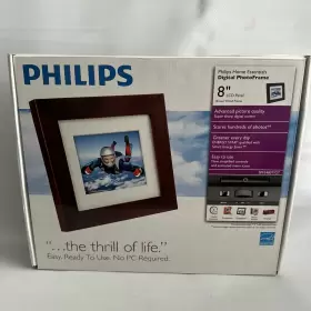 Spf3480t Philips 609585199514 Phillips Spf3480t/g7 8 Inch Lcd Digital Picture Frame