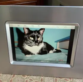 7ff1 Philips Digital Photo Frame 7 Inch Lcd Interchangeable Model