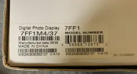 7ff1m4 Philips Brand New - 7 Inch Digital Picture Frame Complete W Box #2
