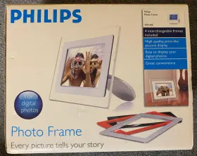 7ff1m4 Philips Brand New - 7 Inch Digital Picture Frame Complete W Box