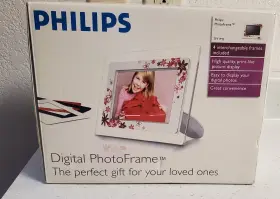 7ff1ms Philips Digital Photo Frame 7 Inch Lcd - New Open Box Model With Memory Card