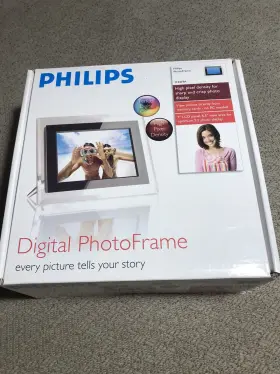 7ff2fpa Philips 7ff2 Digital Photo Frame High Pixel Density 7 Inch 6.5 Viewable Sd