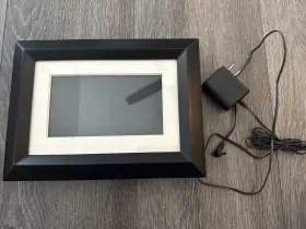 Dpf7bkk Philips 8 Inch Digital Photo Multimedia Frame And Remote Black