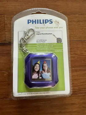 Spf1902p Philips Spf1902p/g7 Digital Photo Keychain 1.5 Lcd Screen Electric Purple Sealed