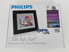 Spf3007d Philips Spf3007d/g7 Home Essentials Digital Lcd Photo Frame 7 Inch Black Tested