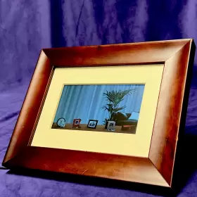 Spf3470t Philips Spf3470t/g7 7 Inch Digital Photo Frame Lcd Panel Brown Wood Works
