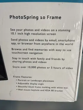 Psf-101 Photospring 10in Wifi Digital Picture Frame Email Family Photos To The #2