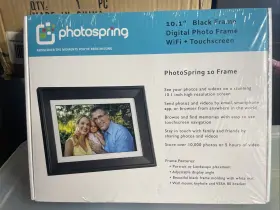 Psf-101 Photospring 10in Wifi Digital Picture Frame Email Family Photos To The