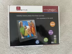 Pxt510wr04f Pix-star Fotoconnect Xd Wi-fi Cloud Digital Photo Frame With Remote - No Manual