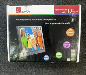 Pxt510wr08 Pix-star 10 Inch Top-selling Cloud And Wi-fi Digital Picture Frame New