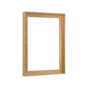 Pixy Canvas 751784854722 Floater Frame 12x16 Inches Scratched Gold And Cream For 0.875in D