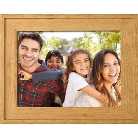 82601468 Polaroid 8 Inch Wi-fi Digital Photo Frame Natural Wood -