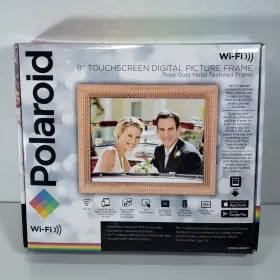 800rt Polaroid 850007977061 Pdwv Digital Photo Frame Rose Gold With Wifi 4gb Memory New Open Box