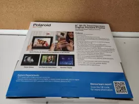 Polaroid 850007977146 8 Inch Wifi Digital Photo Frame Distressed Wood - Brand New In Box #2