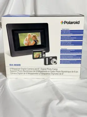 Bia-0836b Polaroid Digital Photo Frame Inch Only No Camera