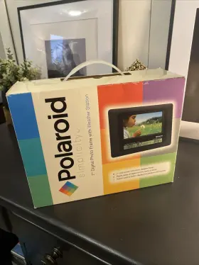 Gr701136530014406 Polaroid Simplicity 7 Inch Digital Photo Frame Plus Weather Station New #2