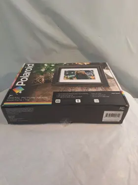 Pdf-750w Polaroid Digital Picture Frame 7 Inch Wood 800 X 480 Resolution New