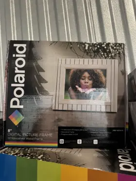 Pdf-800ww Polaroid 8 Inch Digital Picture Framewhitewashed Wood Frame