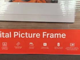 Pdfx-700w Polaroid 7 Inch Hi-res Digital Picture Frame White Mat 1024x600 Hd #2