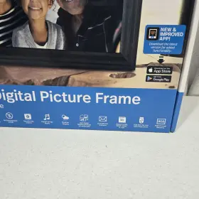 Pdwx-1050b Polaroid 10 Inch Wi-fi Digital Picture Frame Black Woodgrain Touchscreen New &sealed #3