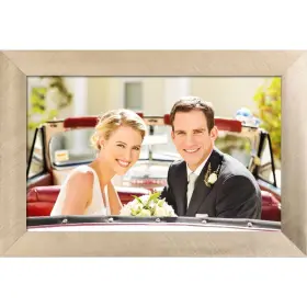 Pdwx-1050g Polaroid 10 Inch Wifi Digital Photo Frame Brushed Metal Gold -