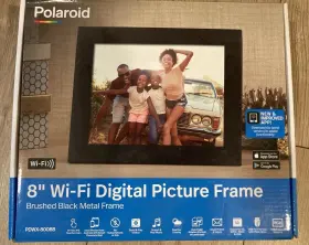Pdwx-800bb Polaroid Pdwx-800bn 8 Inch Wi-fi Digital Picture Frame Black New In Box
