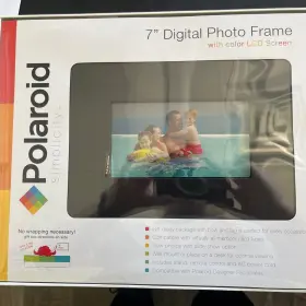 Xsa-00720s Polaroid Digital Picture Frame 7 Inch Screen With Remote Control