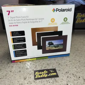 Xsa-00750b Polaroid Xsa00750b 7 Inch Digital Photo Frame Kit Bonus Includes 3 Designer Frames