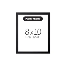 Wdblk-08x10-01 Poster Master 8 Inch X10 Black Wood Frames - 8x10 Frame For Wall